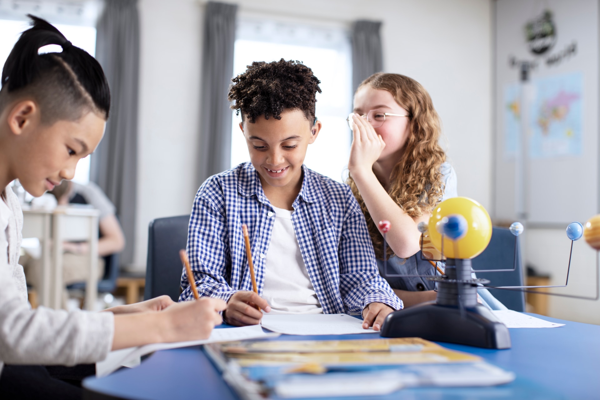 Lernunterstützung in der Schule 