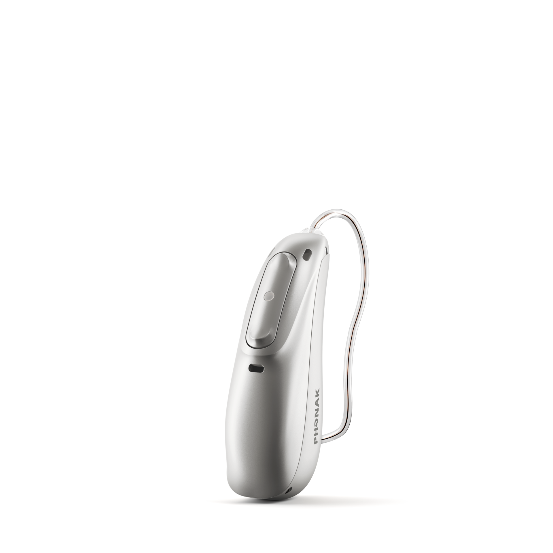 Phonak Audéo Lumity L-P Receiver-in-Canal hearing aid.