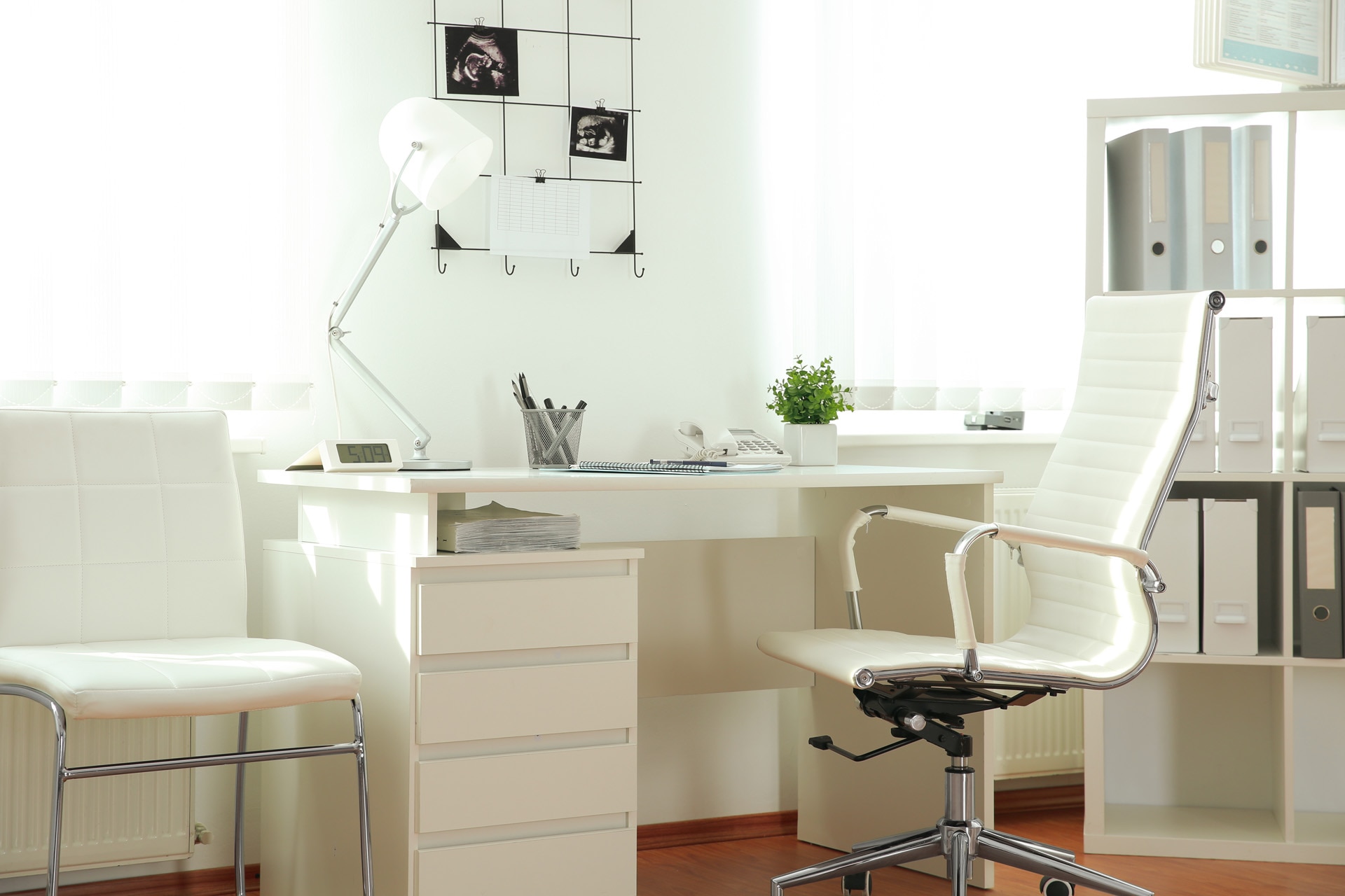 Interior of a modern medical office