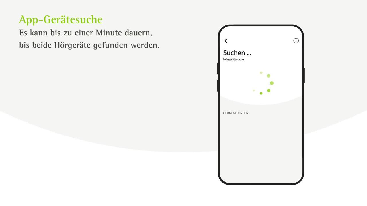 Die myPhonak App auf dem iPhone mit nicht wiederaufladbaren Hörsystemen koppeln 