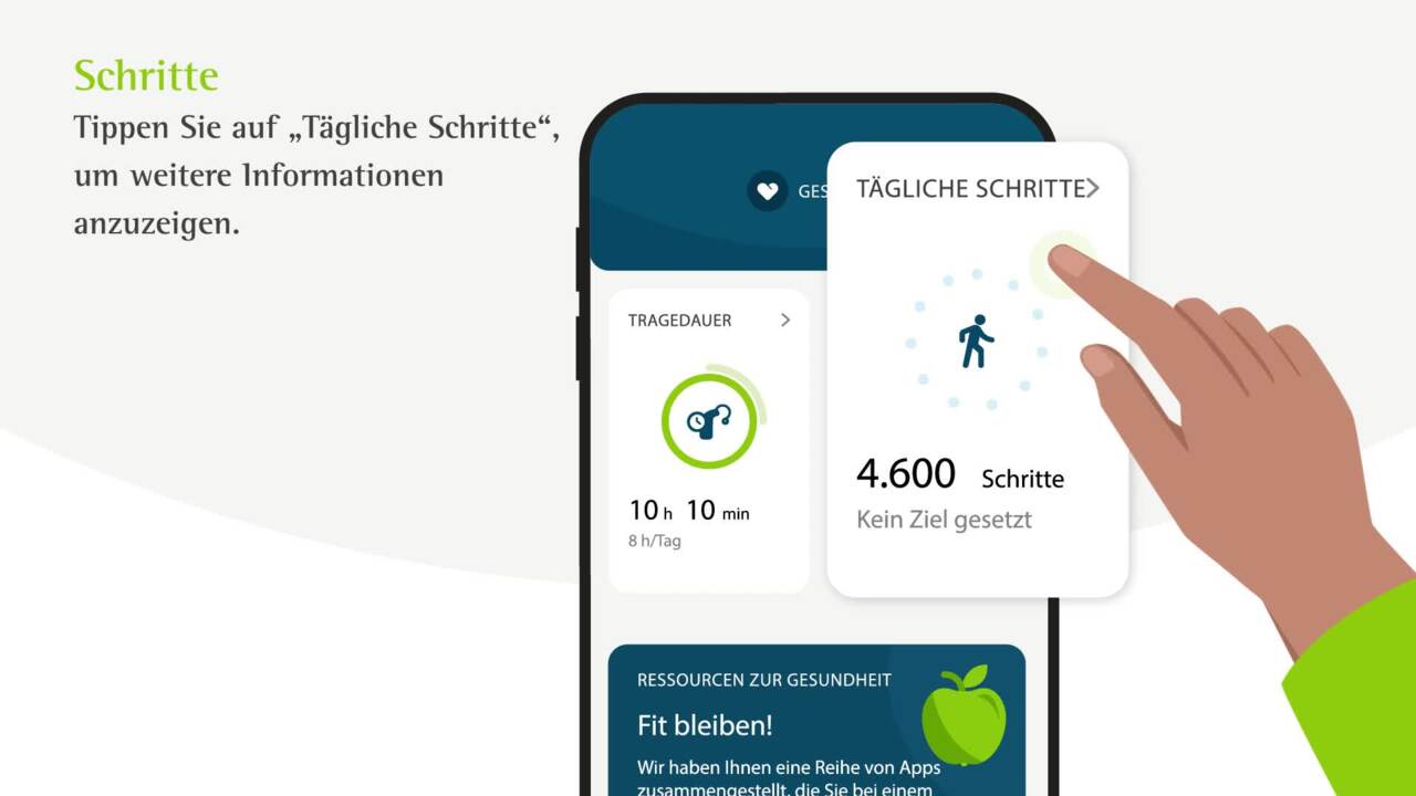 myPhonak Health mit den wiederaufladbaren Lumity und Paradise Hörsystemen verwenden