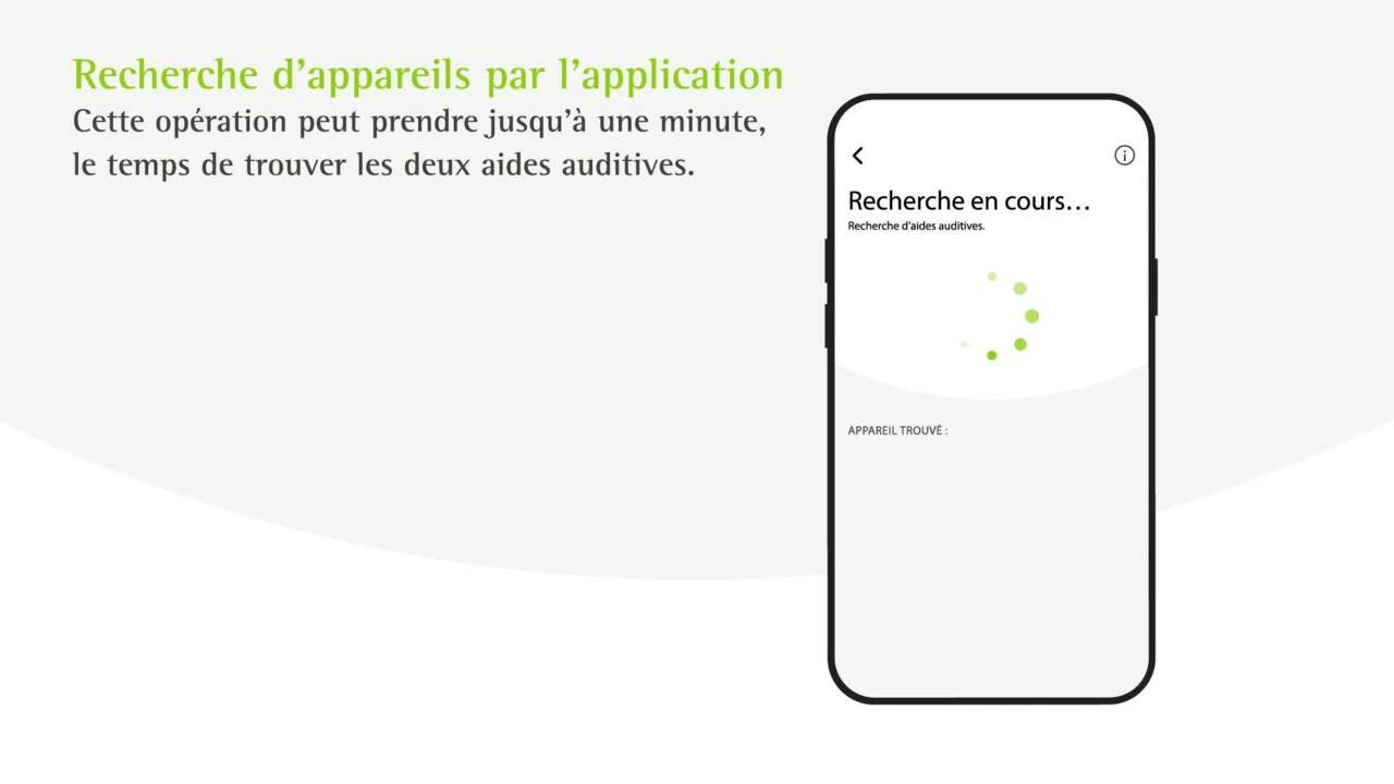 Comment connecter l’application myPhonak app sur iPhone à des aides auditives non rechargeables