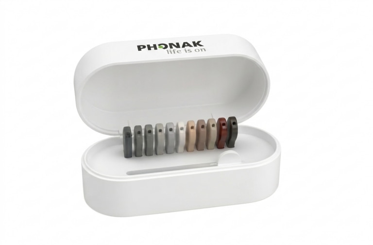 Farbmusterbox Phonak EON