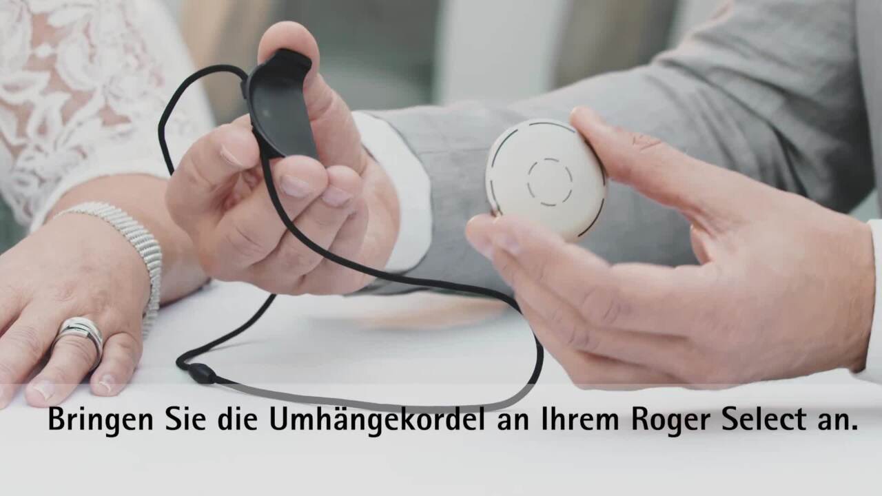 Roger Select bei einem einzelnen Sprecher verwenden