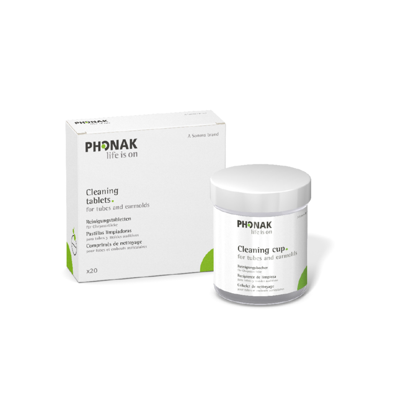 Rensetabletter og kop