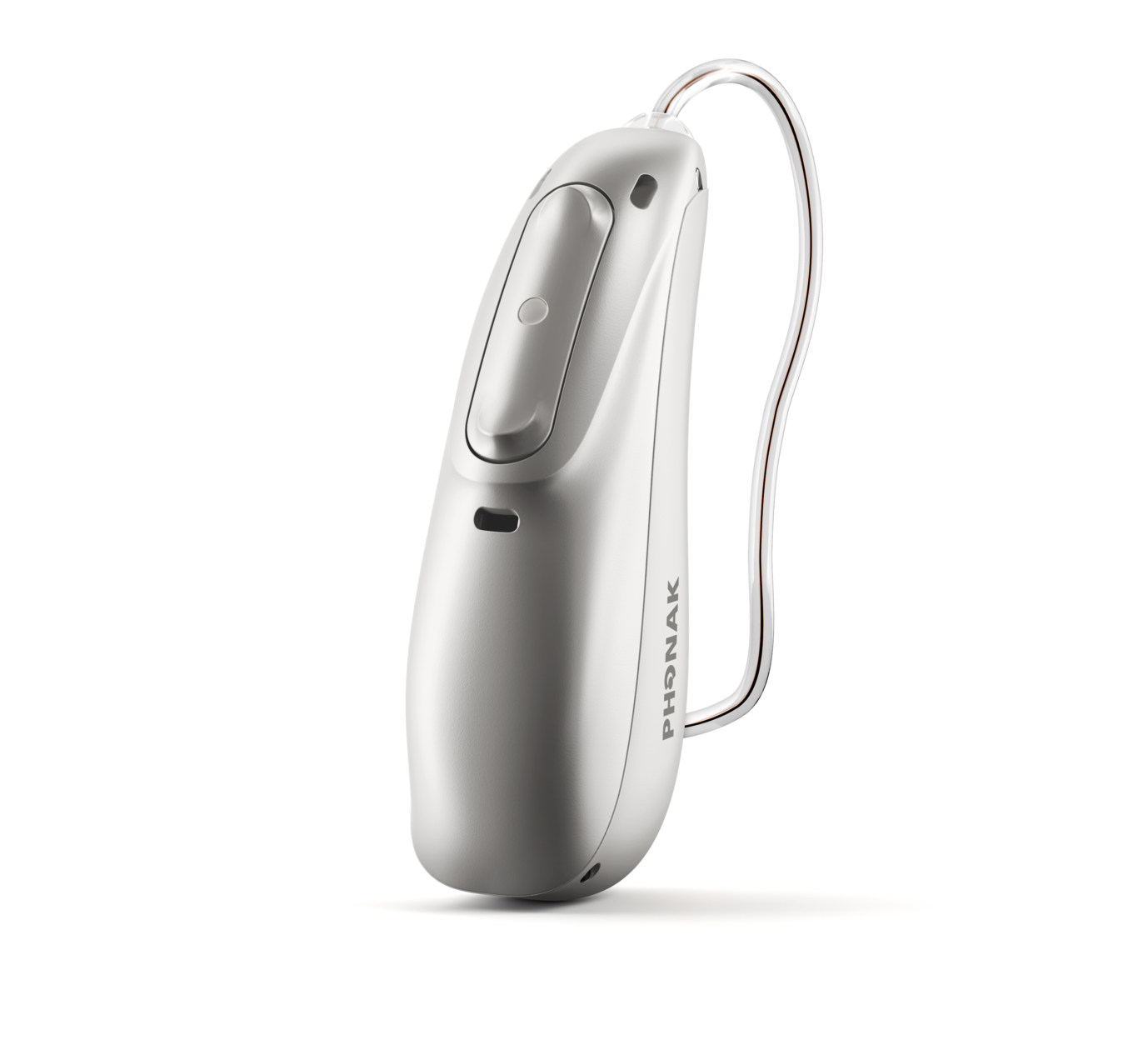 Phonak Audéo Lumity L-P Receiver-in-Canal hearing aid.
