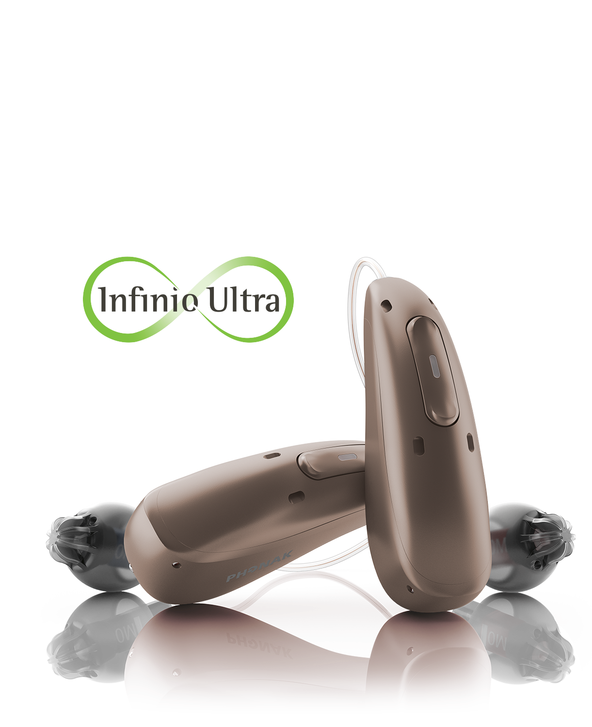 Aides auditives alimentées par l’IA pour la clarté vocale dans le bruit. Meilleures aides auditives de Phonak avec puce AI. Technologie d’aide auditive intelligente pour environnement bruyant