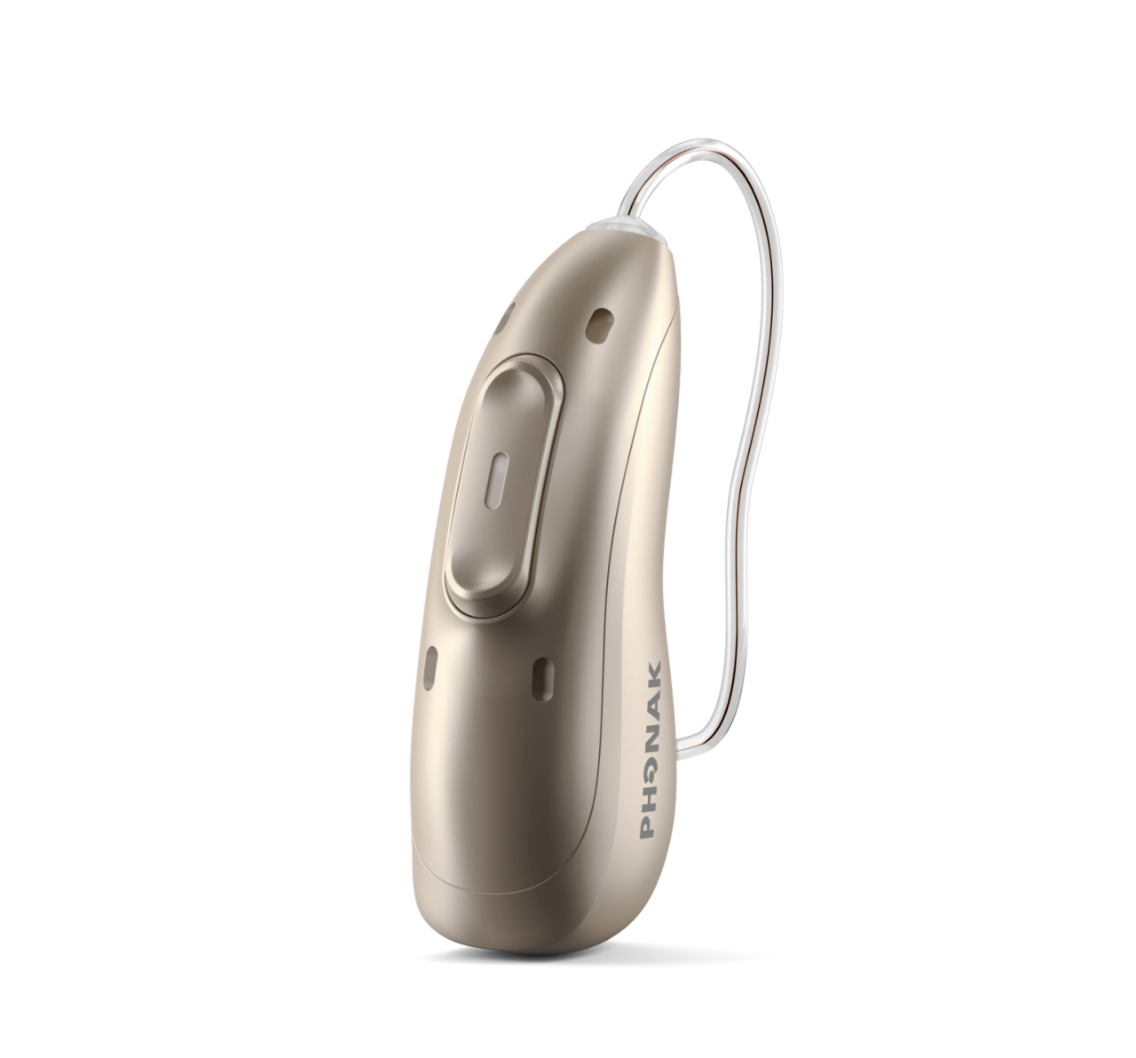A Phonak EON CROS hallókészülék interaktív, 360 fokos nézete, az elérhető színek megtekintésének lehetőségével. 