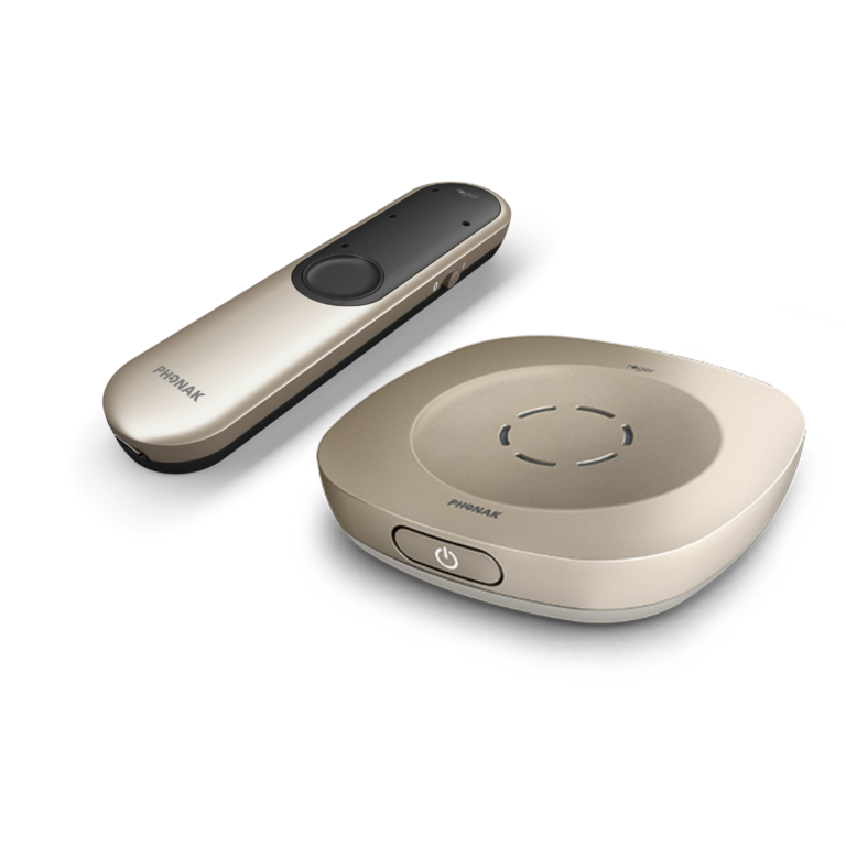 Phonak Roger On and Roger Table Mic Microphones