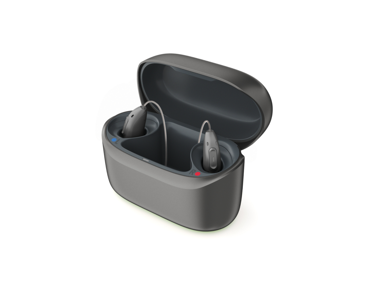 Phonak ChargerGo RIC I E with Phonak EON hearing aids