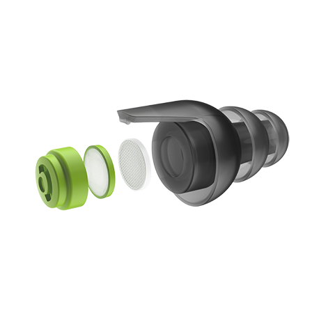 Schematic diagram of Phonak Serenity Choice for occasional use. Schematic diagram of Phonak Serenity Choice for occasional use.