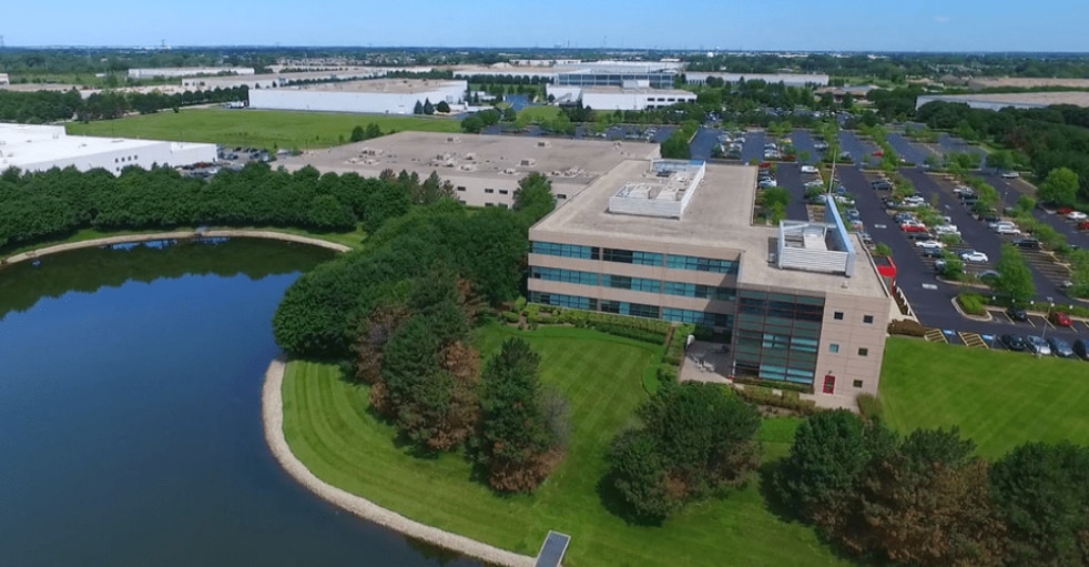 Phonak Audiology Research Center Chicago- view of the main building