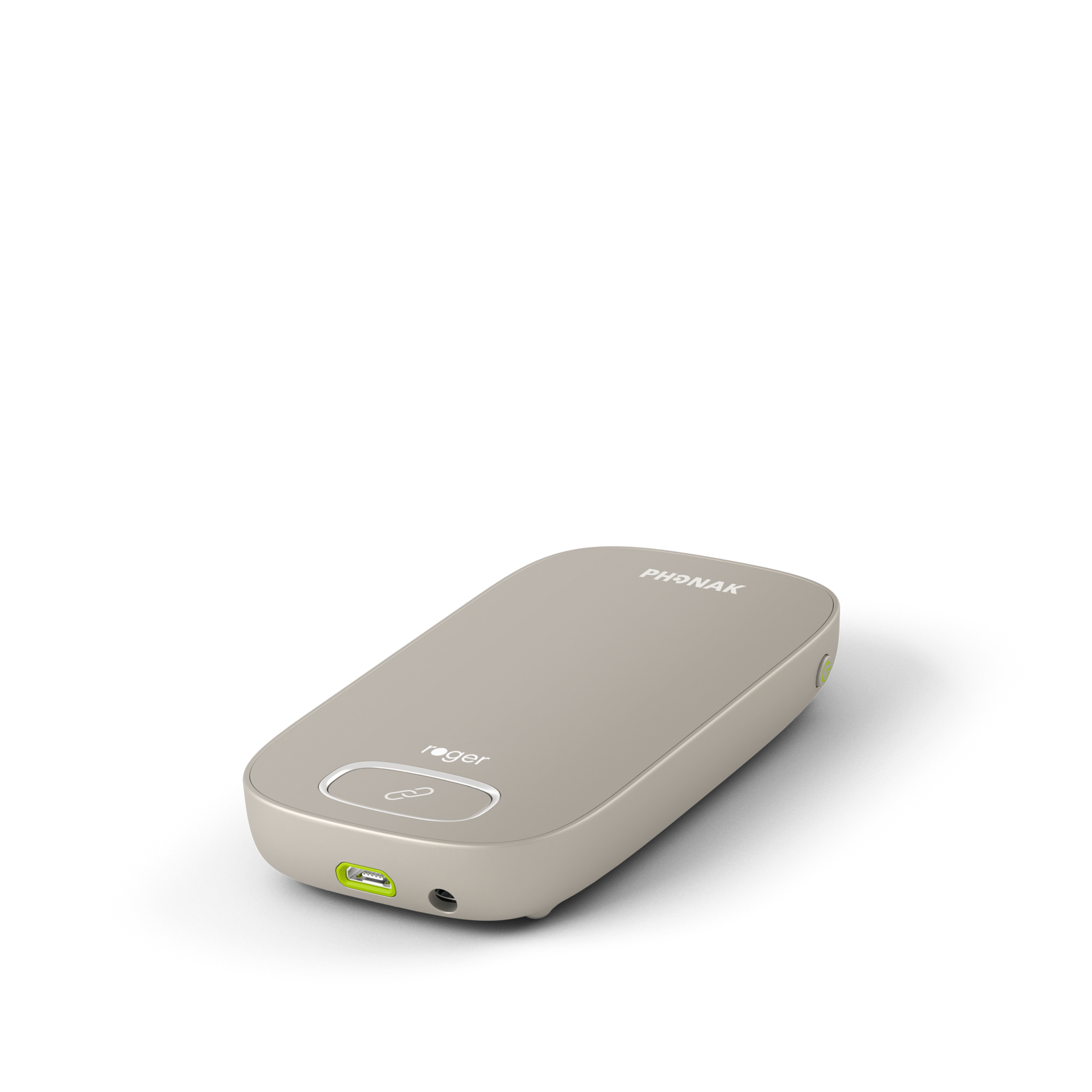 Phonak Roger Multimedia Hub hearing aid transmitter.