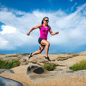 Triatlonutøver med høreapparat