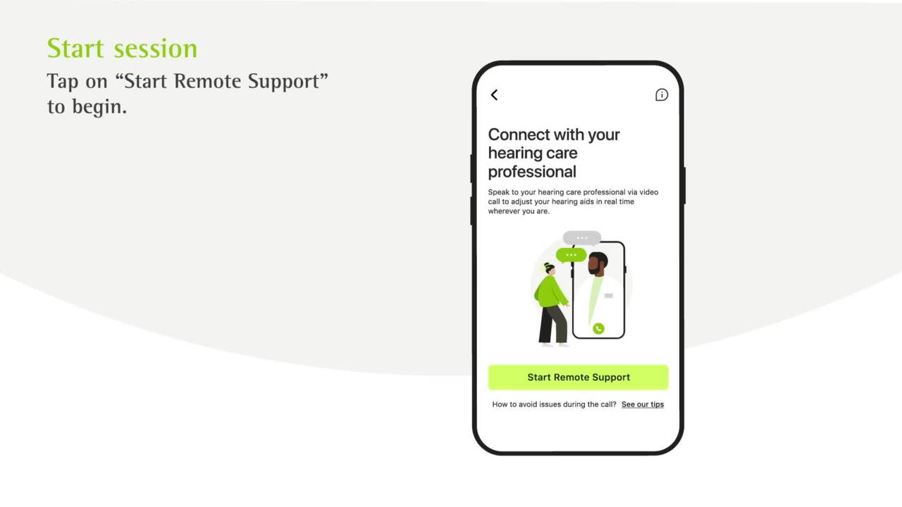 How to speak to your hearing care professional to adjust your hearing aids in real time thanks to Remote Support