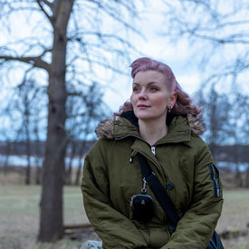 Maria, make up-artist och hårstylist: "Jag vill att mina hörapparater ska synas"