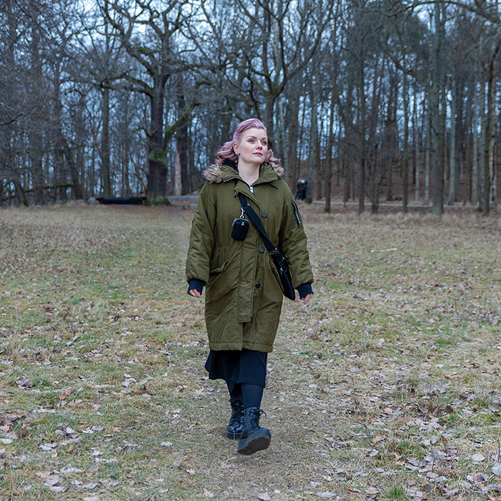 Därför ville hon inte ha hörapparat