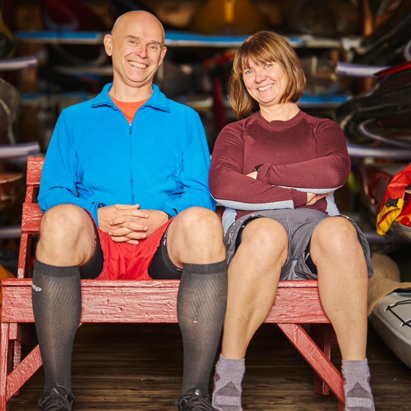 Aktivt liv med aktiv fritid