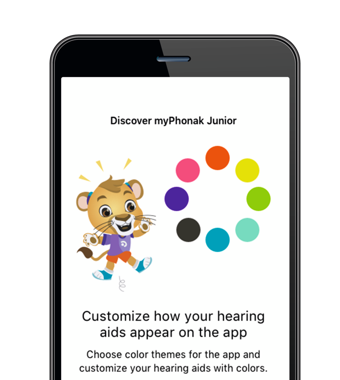Upptäck myPhonak Junior app