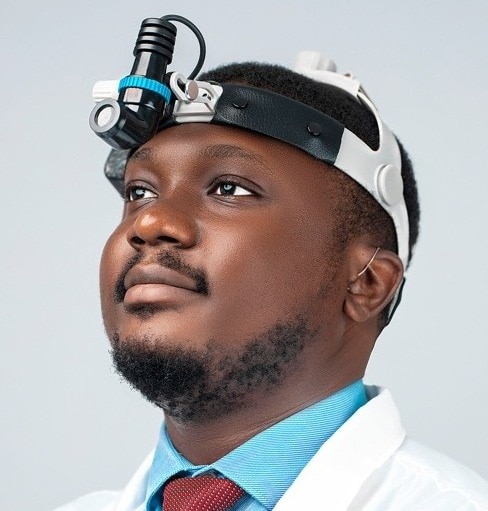 Hearing like me banner Dr. Kofi Agyeman's Story