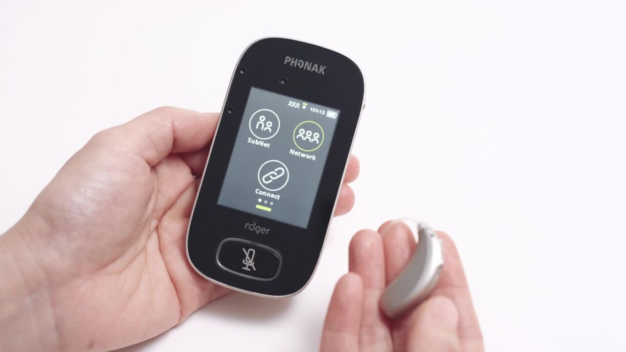 Roger Touchscreen Mic bağlı cihazları kontrol etme