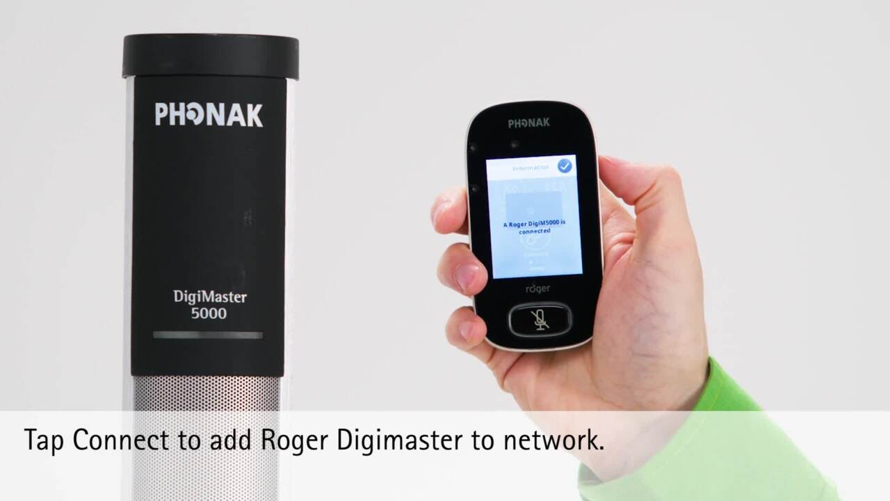 Roger Digimaster'ı kullanma