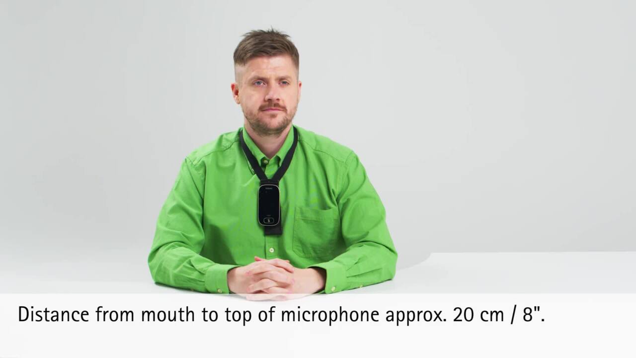 Roger Touchscreen Mic Mikrofon modları