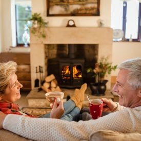 Family gathering at Thanksgiving