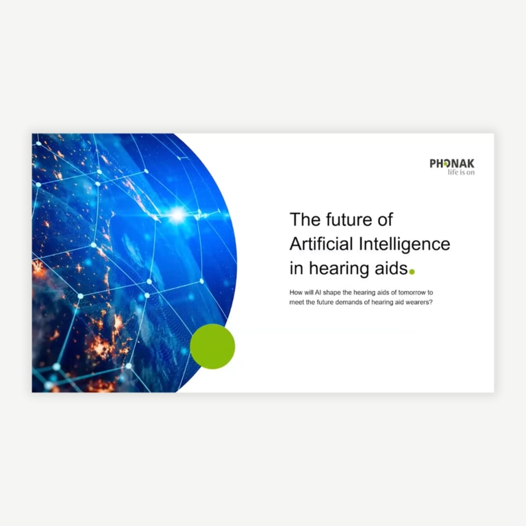 eLearning: The future of AI in hearing aids