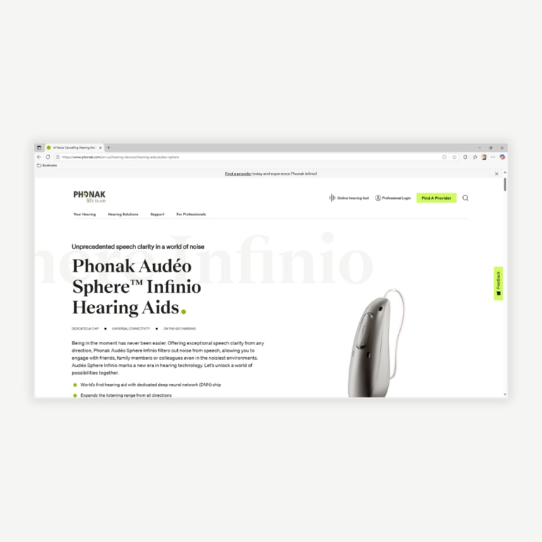 Meet Sphere Infinio