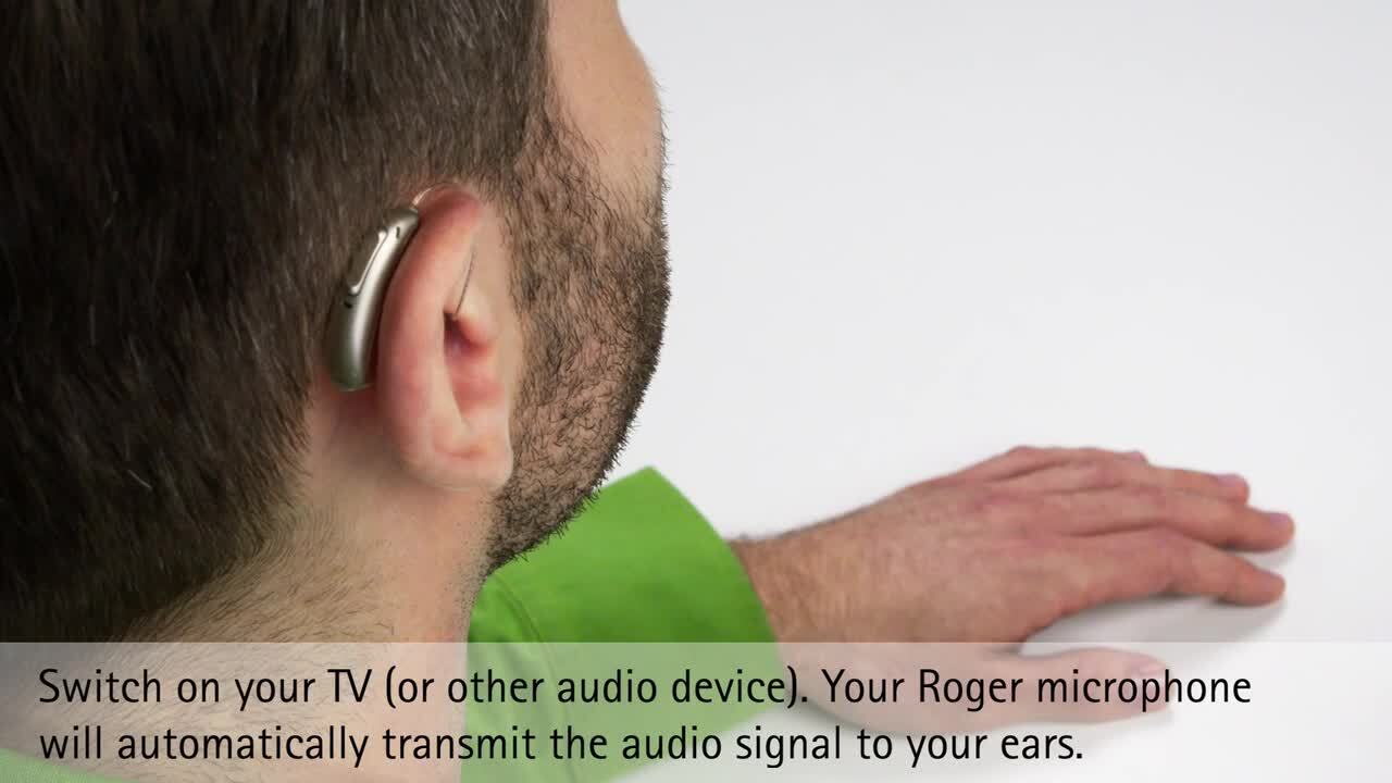 How to TV/Audio listening with Roger On