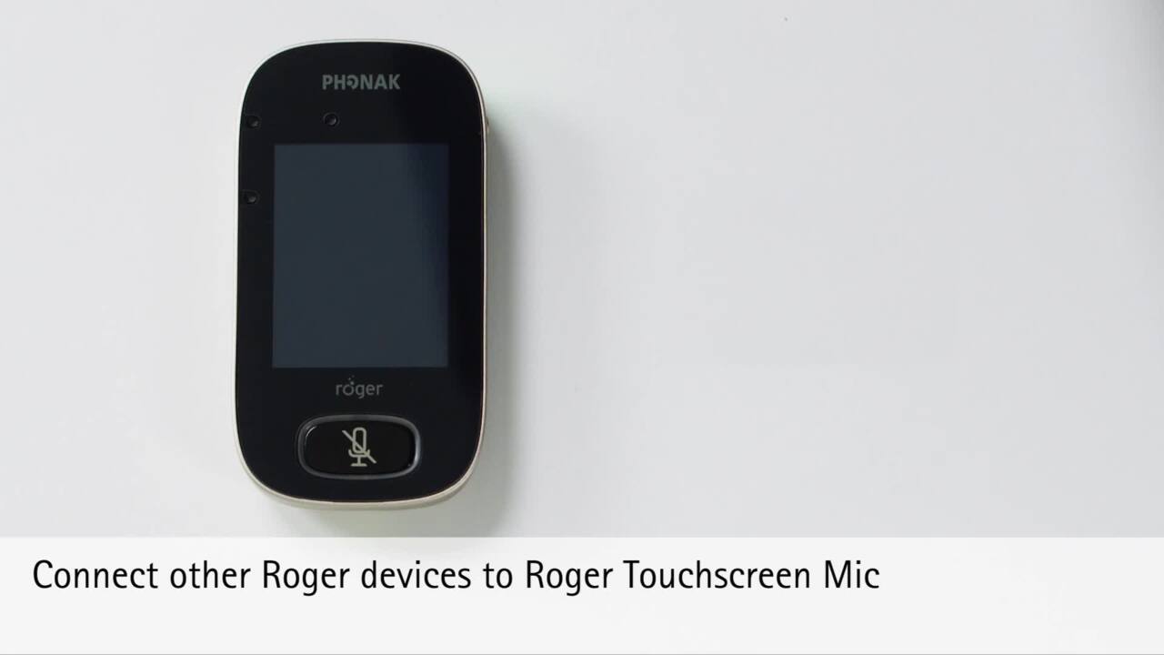 Roger Touchscreen Mic How to use
